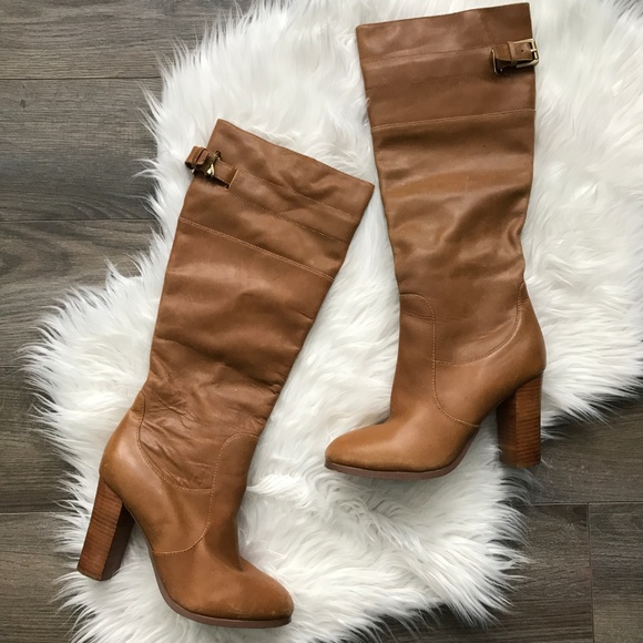 Kelsi Dagger Shoes - Kelsi Dagger 4" 'Willi' Knee High Leather Boots